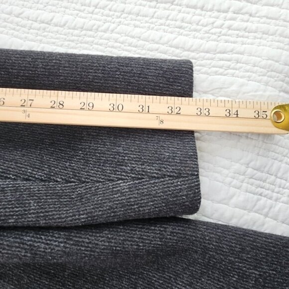 Vintage Karen Wool Cashmere Women's L Black Heavyweight Lined Coat USA Made EUC - Picture 12 of 16